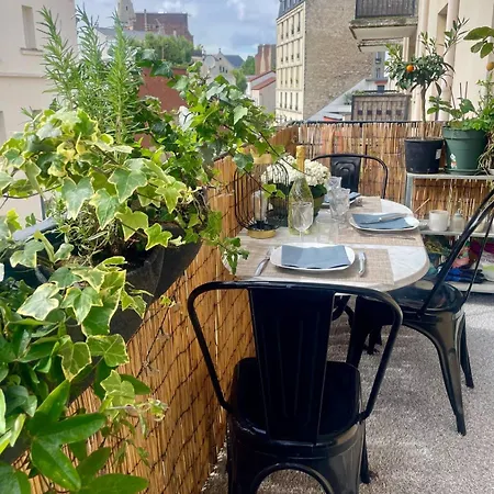 2p Terrasse Pres Sites Jo, Dont 3 En Metro Direct Free Wifi Apartment Paris